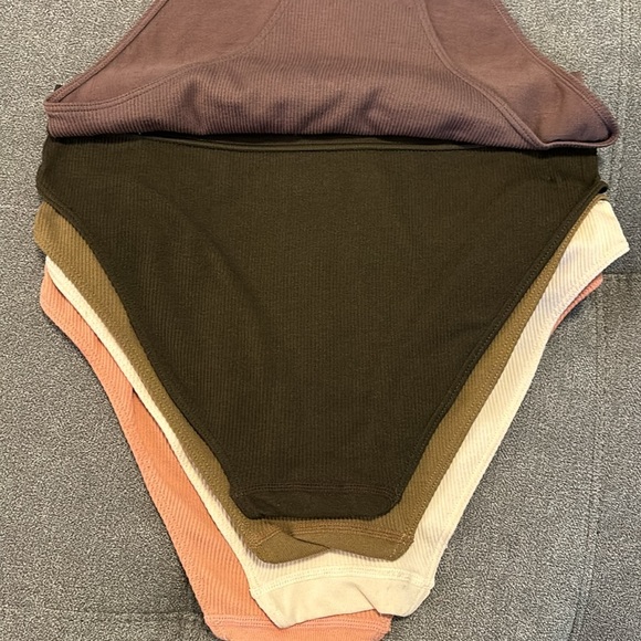 Danskin Ladies Comfy Seamless Panties 5 Pack Set Size L - Picture 6 of 10